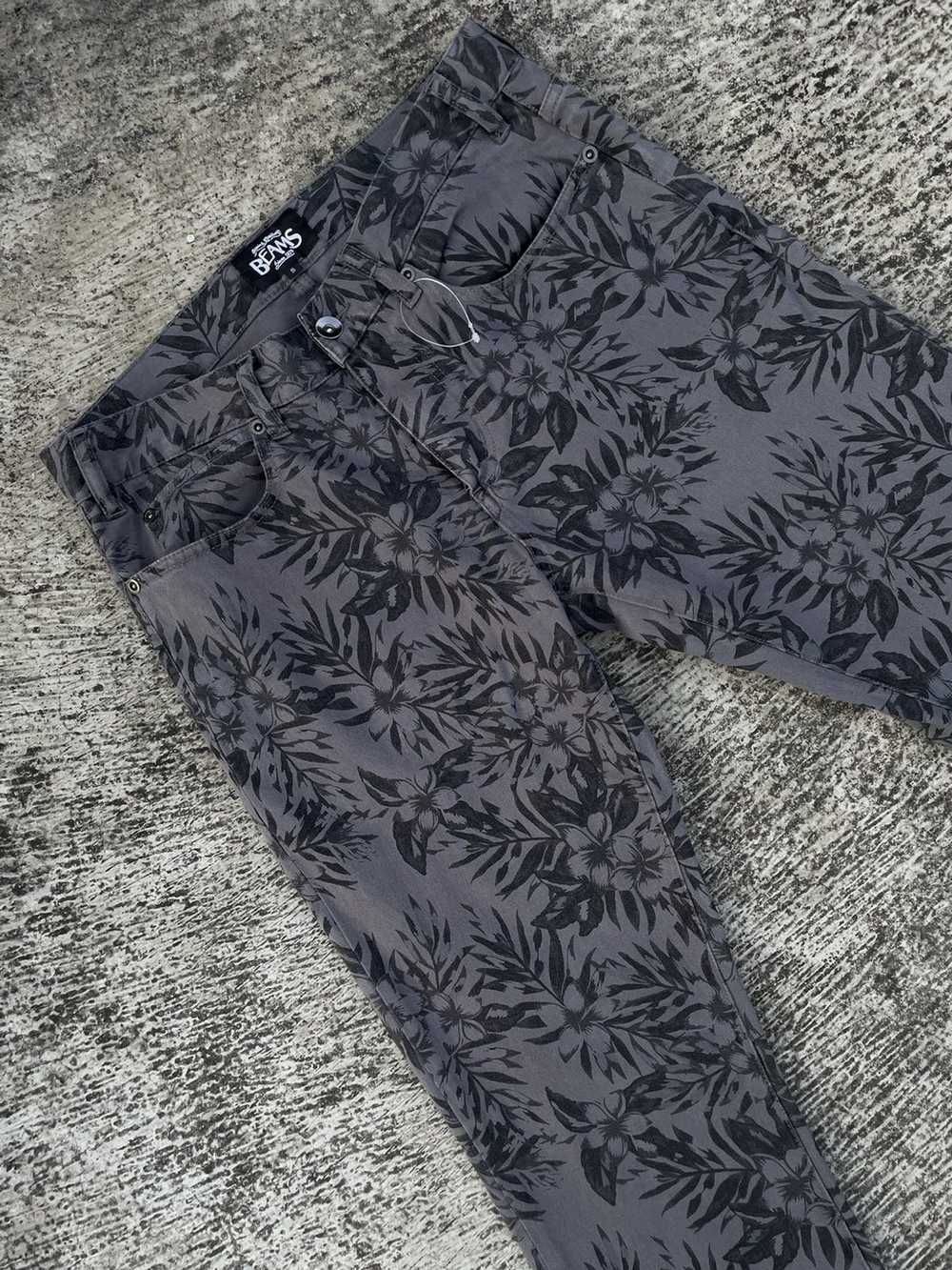 Aloha Wear × Beams Plus × Black Beams pattern leaf - image 3