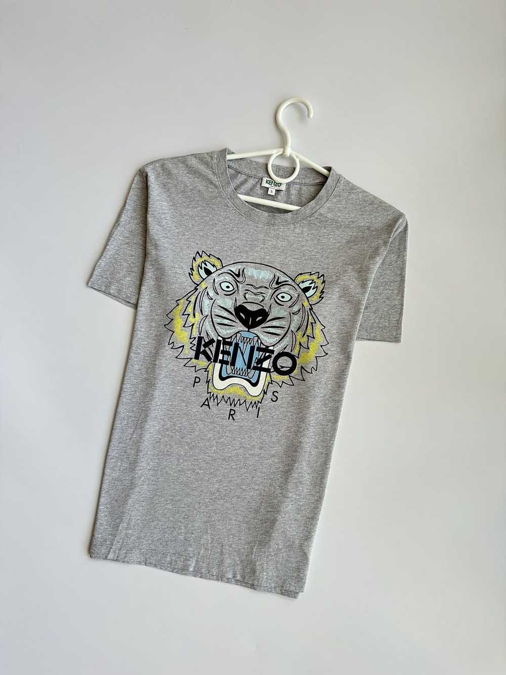 Kenzo Kenzo T-shirt Big Logo Grey - image 1