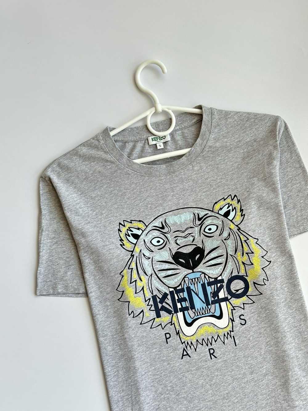 Kenzo Kenzo T-shirt Big Logo Grey - image 2