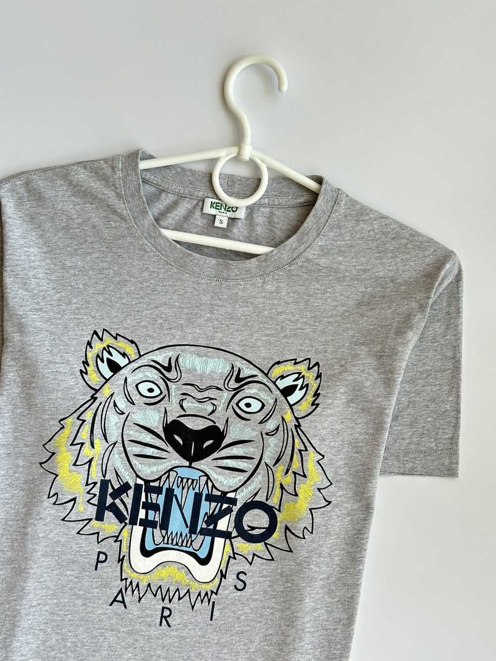 Kenzo Kenzo T-shirt Big Logo Grey - image 3