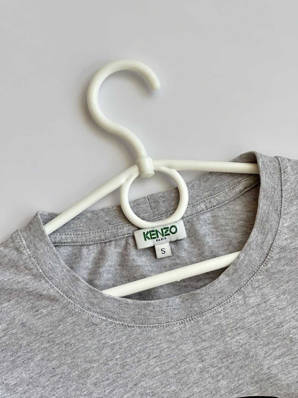 Kenzo Kenzo T-shirt Big Logo Grey - image 4