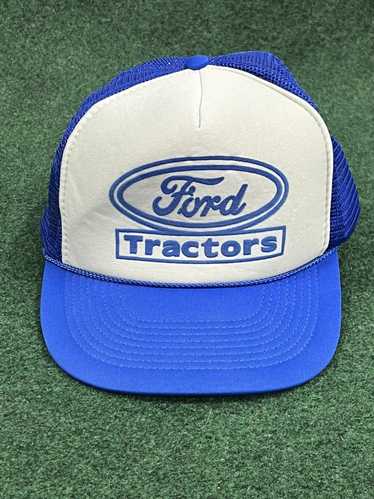 Ford × Trucker Hat × Vintage 90s Ford Tractors Tru