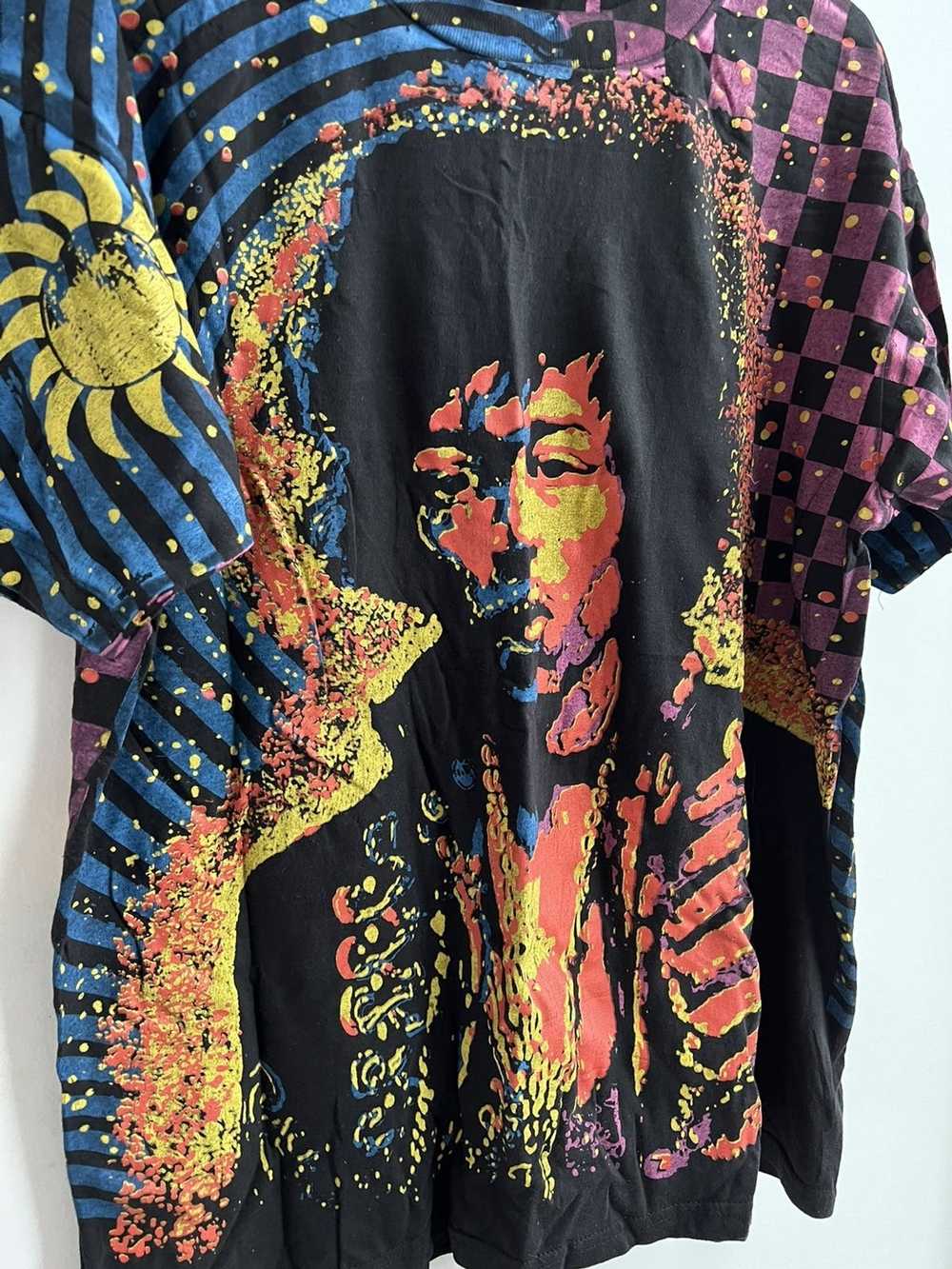 Jimi Hendrix × Tour Tee × Vintage Jimi Hendrix To… - image 2