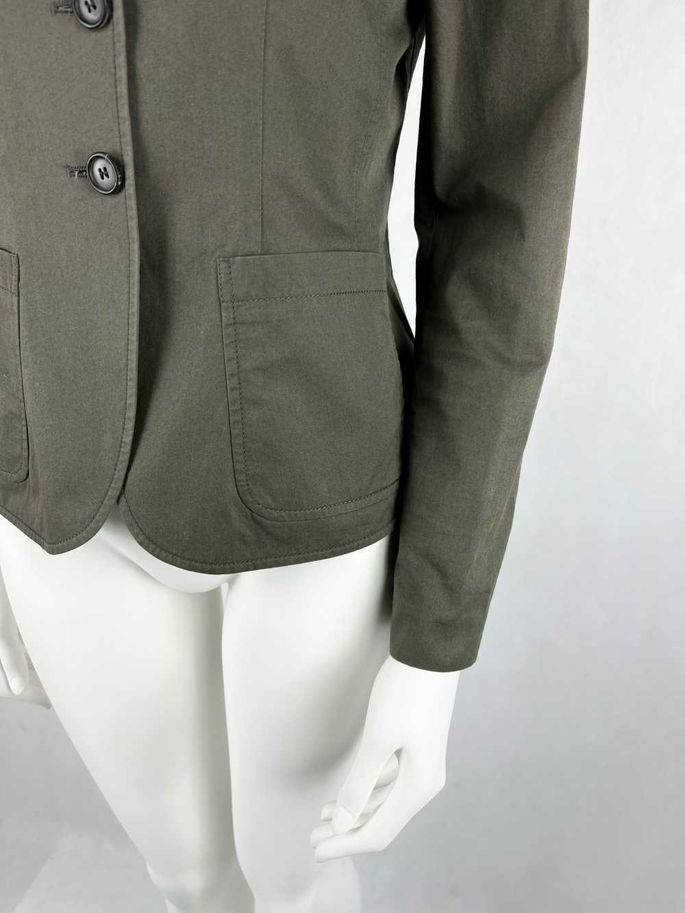 Prada Prada olive green blazer jacket - image 4