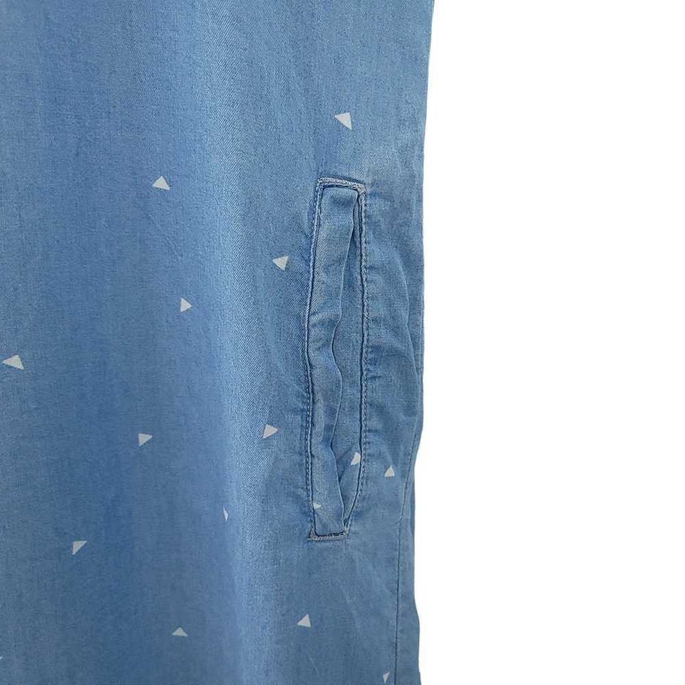 Other Thread Supply Tab Sleeve Chambray Raw Hem D… - image 10