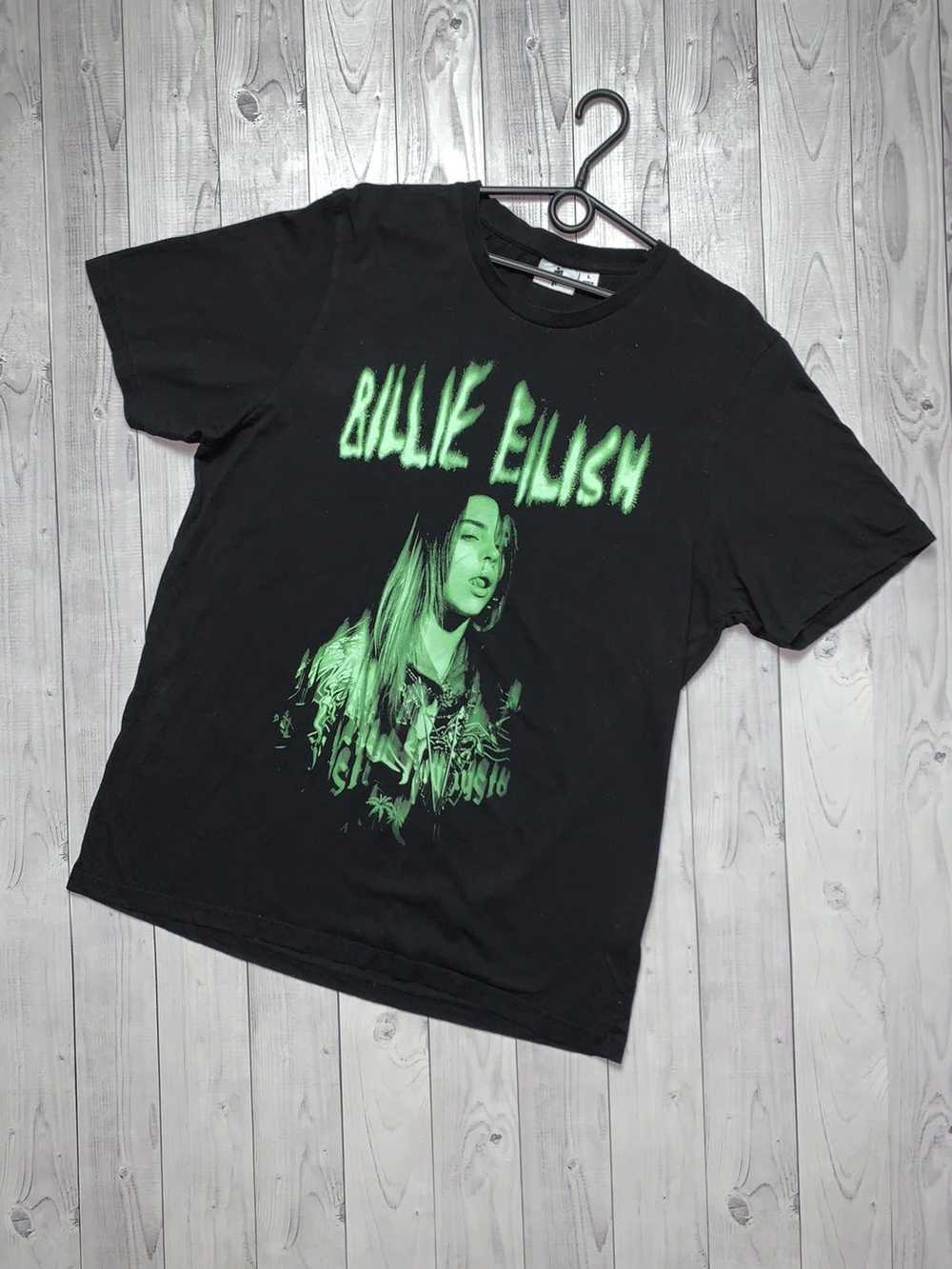 Rock T Shirt × Rock Tees × Streetwear Billie Eili… - image 1