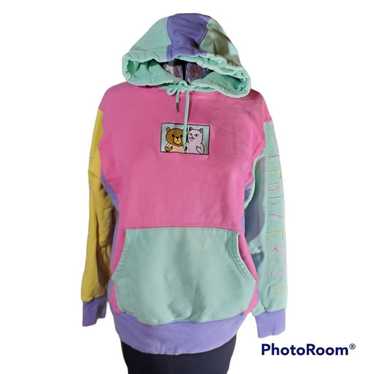 RARE Teddy Fresh Quilted Floral Patchwork Hoodie Size Extra Small Unisex in  2023