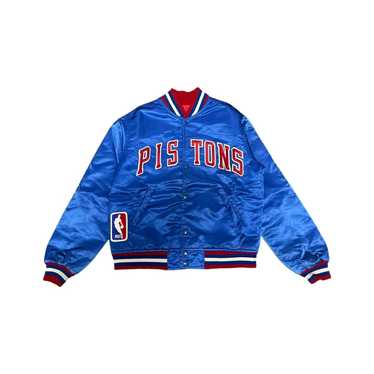 NBA Detroit Pistons Custom Name Number Vintage 90s Jersey Zip Up Hoodie -  Limotees