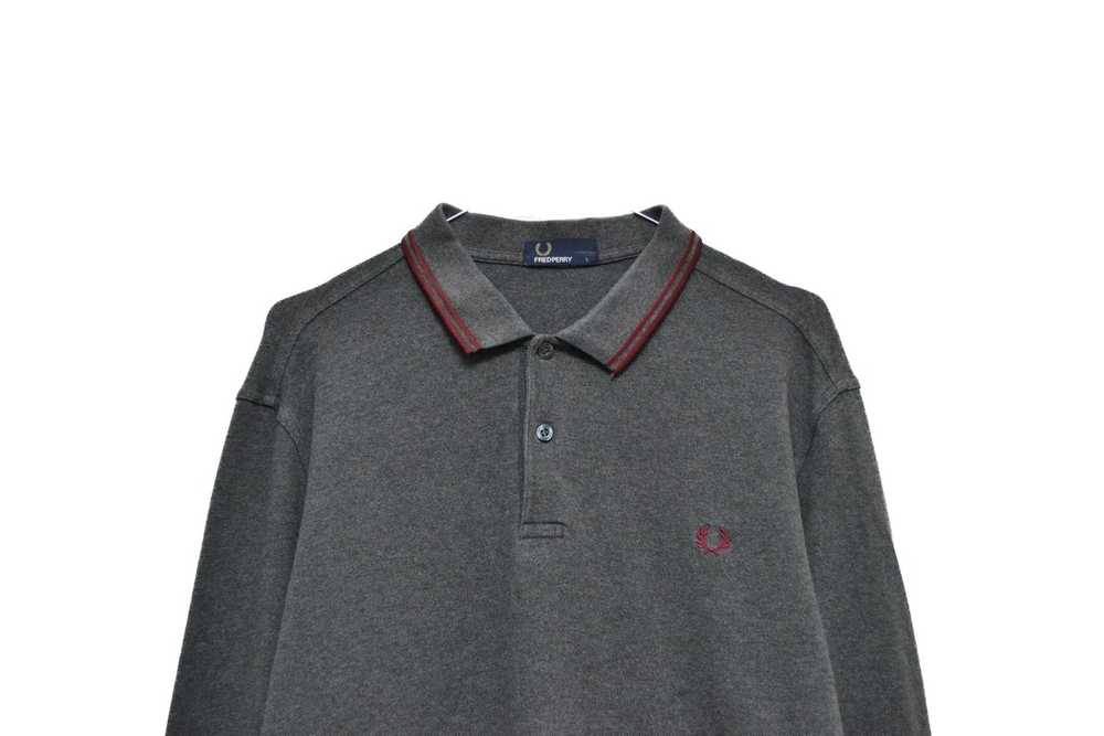 Fred Perry Fred Perry Men’s Long Sleeve Polo Shirt - image 2