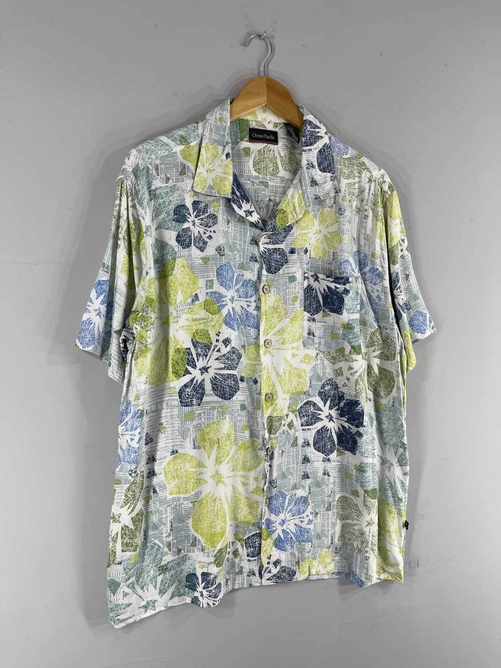 Aloha Wear × Hawaiian Shirt × Ocean Pacific Vinta… - image 3