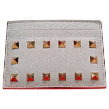 Valentino Garavani Rockstud leather card wallet - image 1