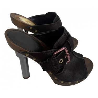 Louis Vuitton Pony-style calfskin mules - image 1