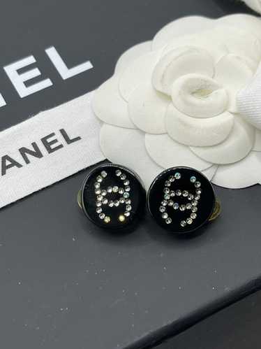 Chanel chanel button rhinestone - Gem