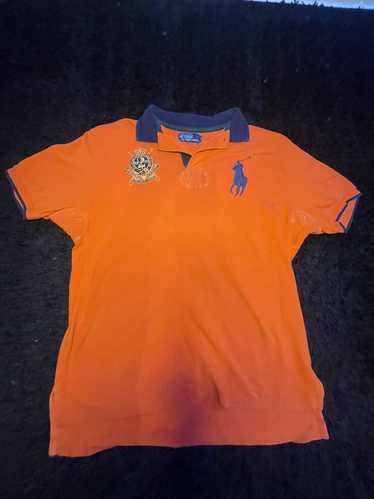 Streetwear × Vintage orange 2 polo