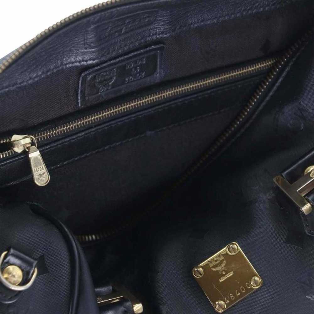 MCM Leather handbag - image 9