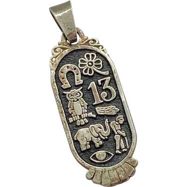 Unusual Luck Amulet Pendant Sterling Silver, 8 Dif