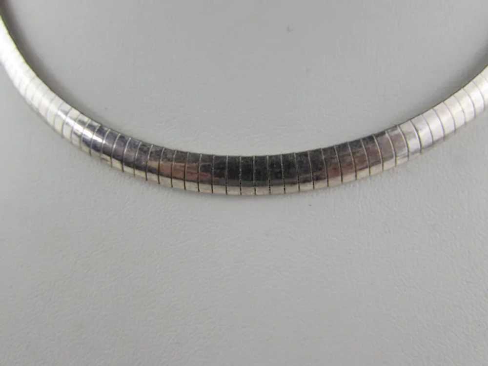 Sterling Silver Necklace By Milor Italy - image 9