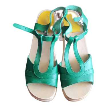 Swedish Hasbeens Leather sandals
