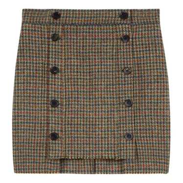 Masscob Wool mini skirt