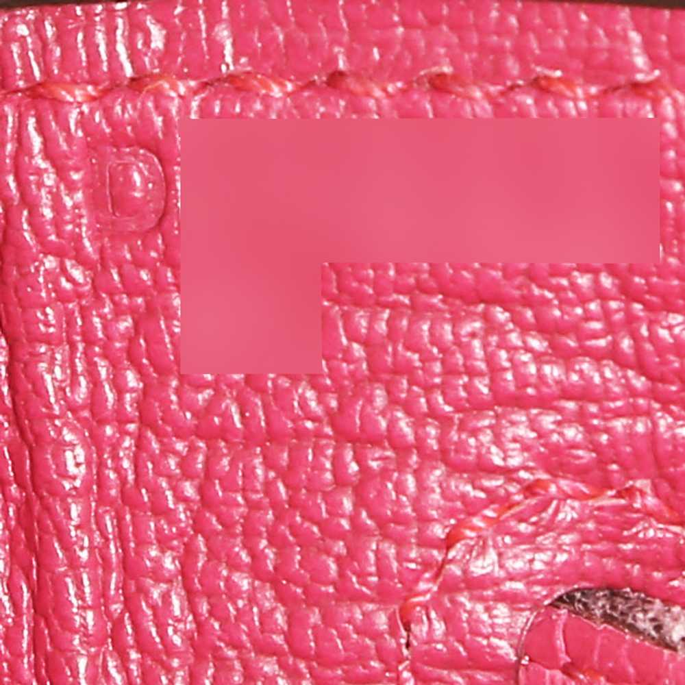 Hermès Kelly 32 cm handbag in pink togo leather C… - image 6