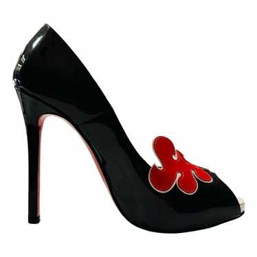 Christian Louboutin Lady Peep patent leather heels - image 1