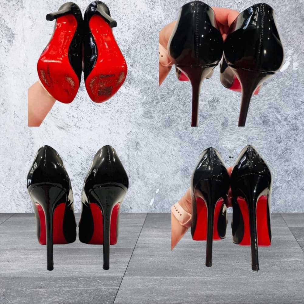 Christian Louboutin Lady Peep patent leather heels - image 2