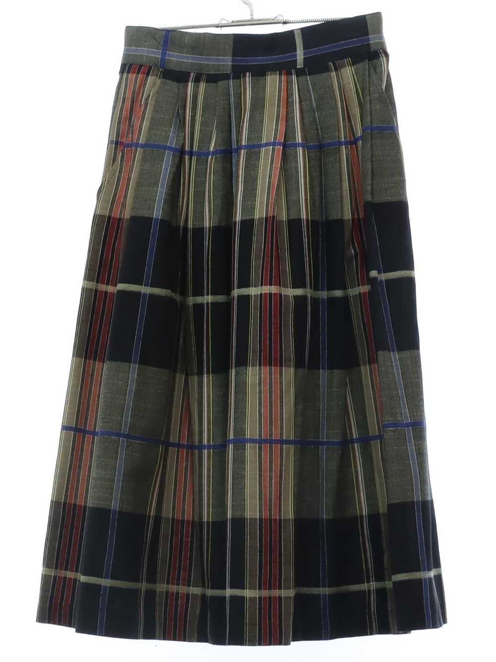 1950's Claude Fab Fifties Plaid Skirt - image 1