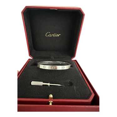 Cartier Love white gold bracelet - image 1