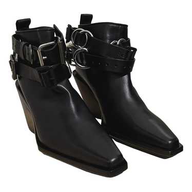 Ann Demeulemeester Leather ankle boots