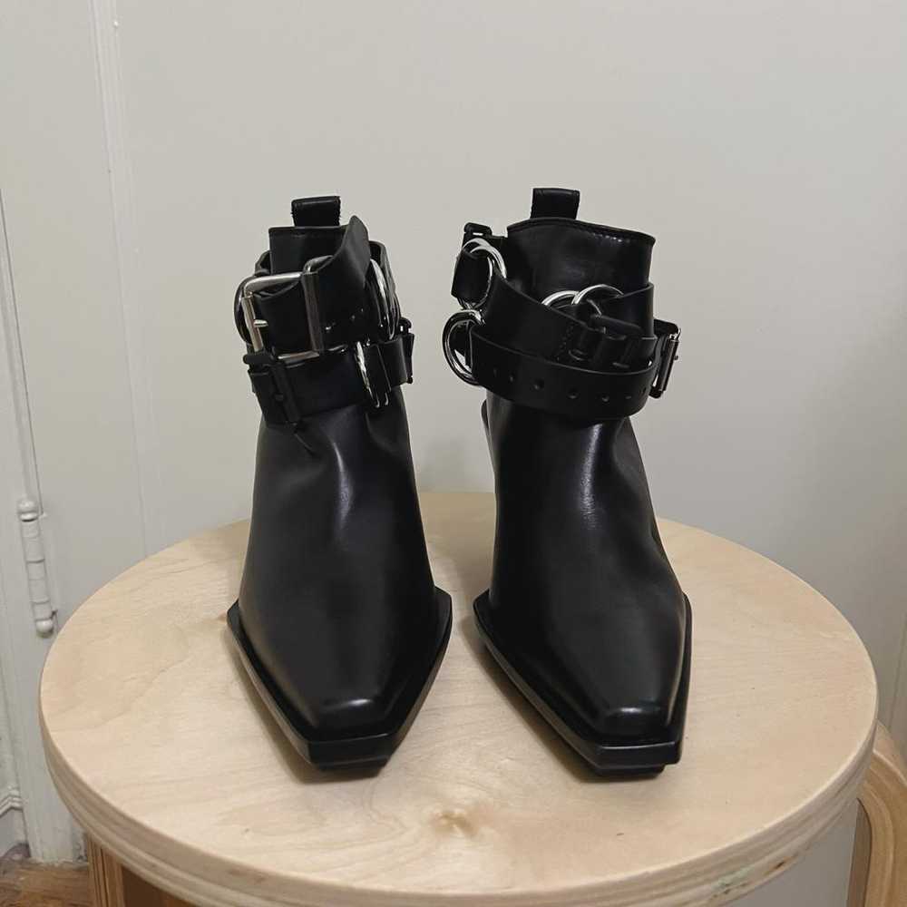 Ann Demeulemeester Leather ankle boots - image 3