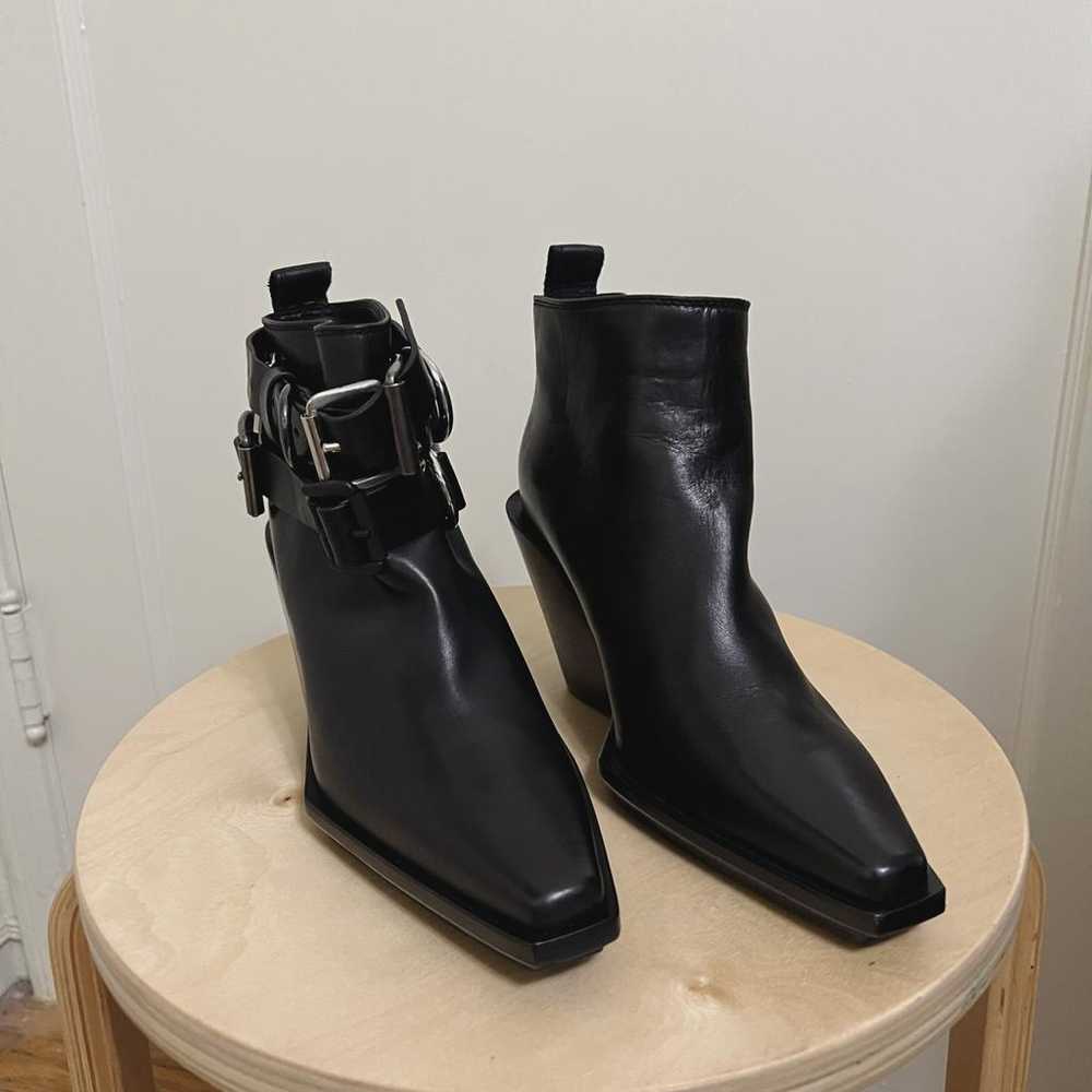 Ann Demeulemeester Leather ankle boots - image 4