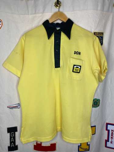 Vintage Yellow Pages 60’s Work Patch Bowling Shirt