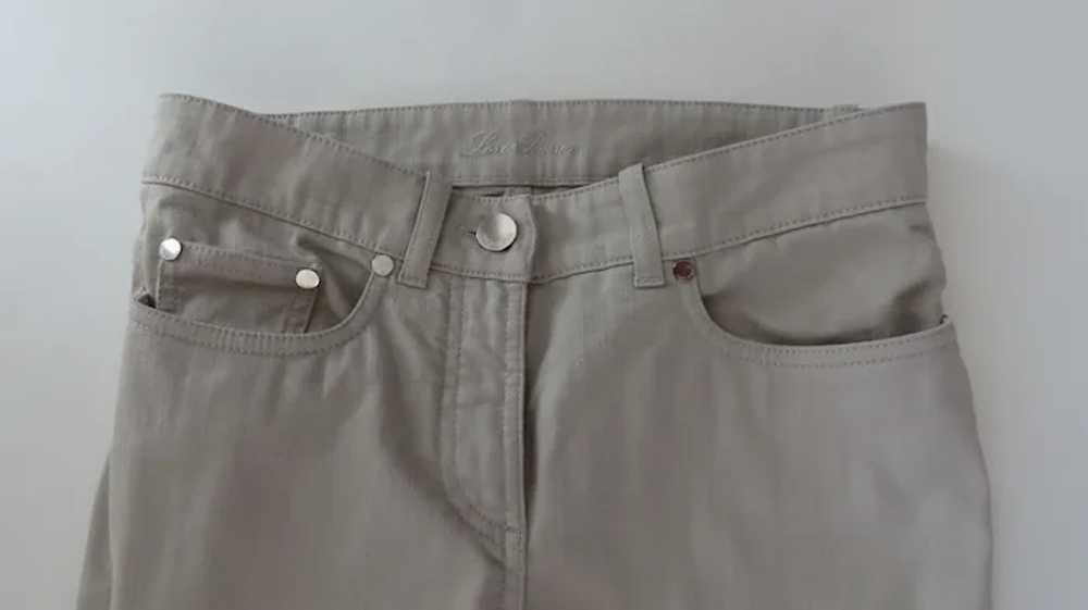 Vintage Loro Piana Made in Italy Cropped Cuffed K… - image 6