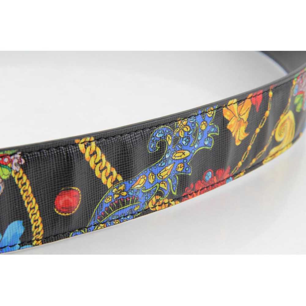 Versace Medusa leather belt - image 5