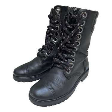 Zadig & Voltaire Joe leather biker boots - image 1