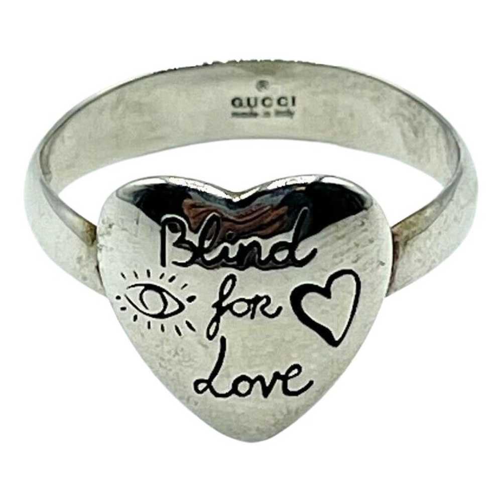 Gucci Silver ring - image 1