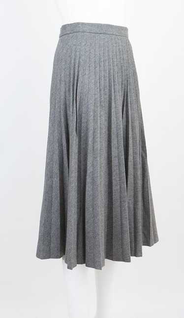 Couture 1960s Pleated Skirt