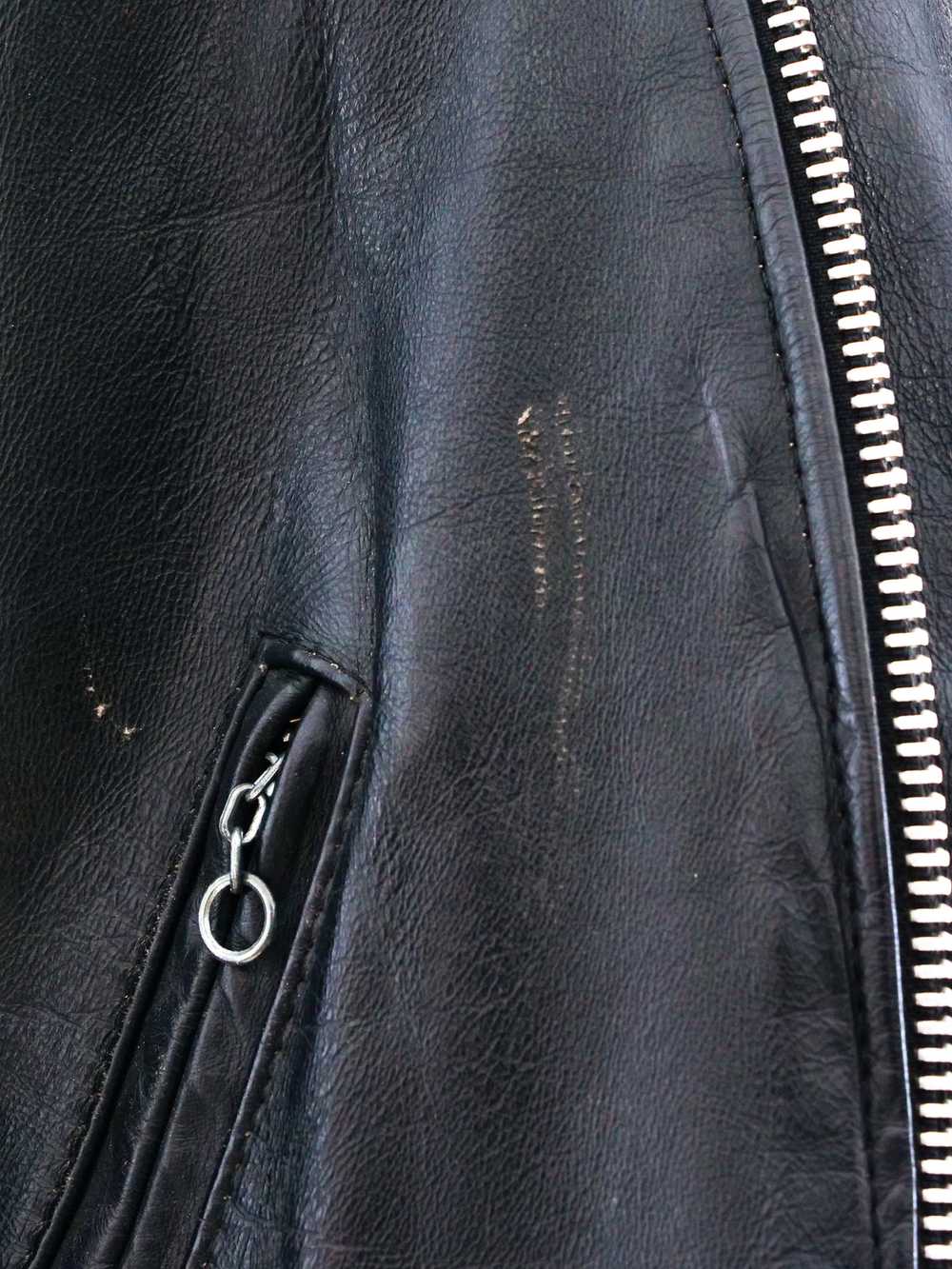 Leather Motorcycle Jacket - image 6