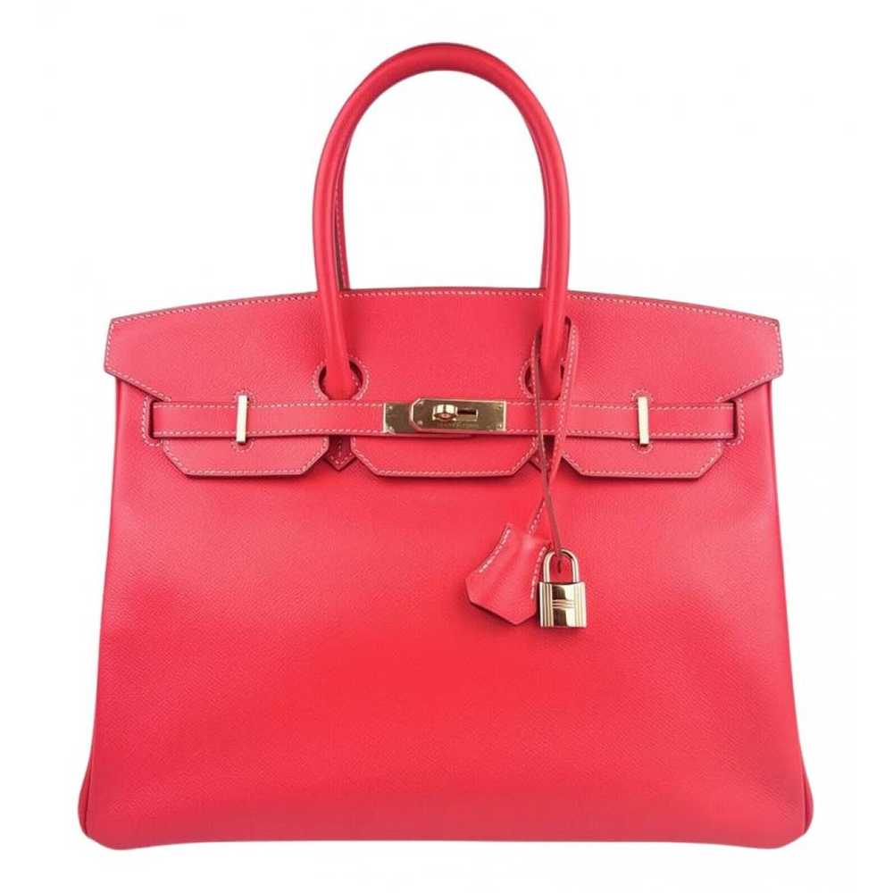 Hermès Birkin 35 leather handbag - image 1