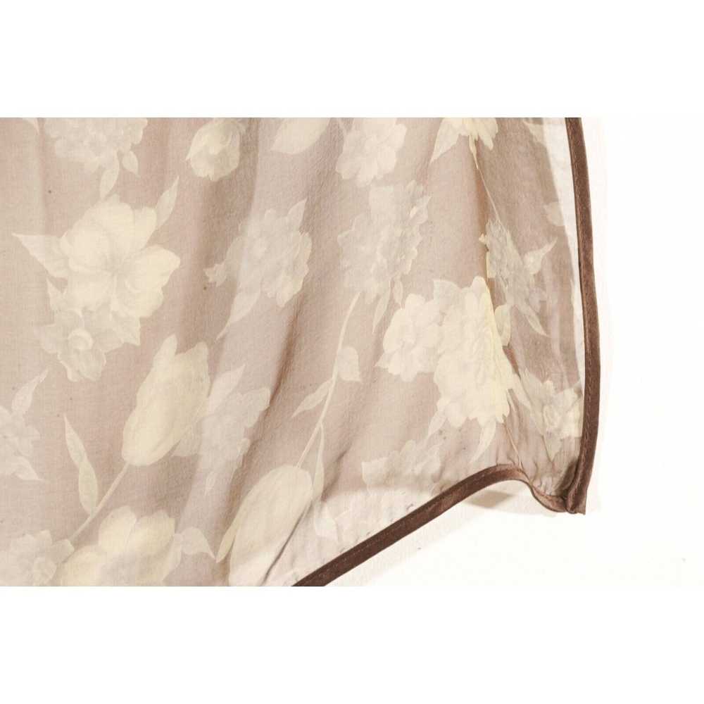 Vintage Bernie New York Demure Silk Scarf Sheer F… - image 10