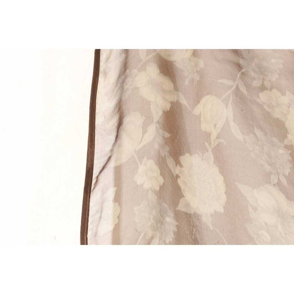 Vintage Bernie New York Demure Silk Scarf Sheer F… - image 5