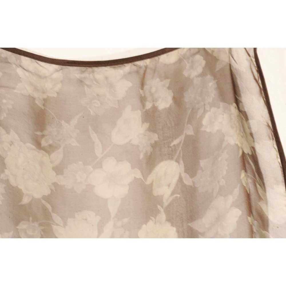 Vintage Bernie New York Demure Silk Scarf Sheer F… - image 7