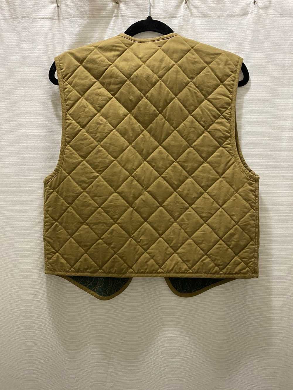 Vintage Khaki Reversible Vest - image 2