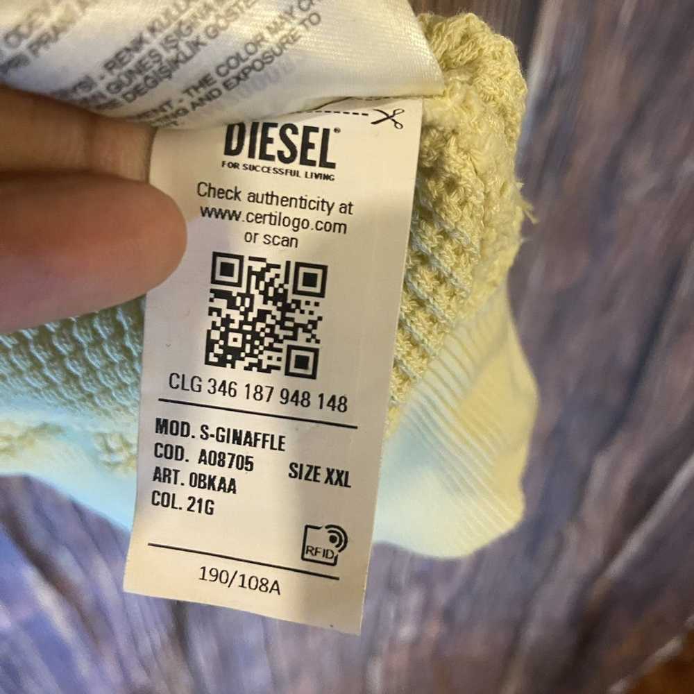 Diesel Diesel Mens S-Ginaffle Pullover Sweater Ju… - image 12