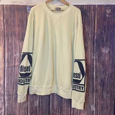 Diesel white outlet jumper