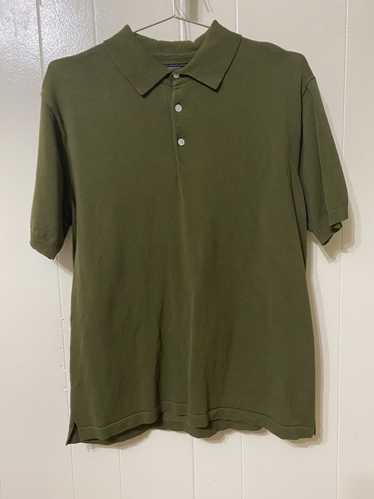Beams Plus Beams Plus Green/Khaki Polo Shirt - image 1