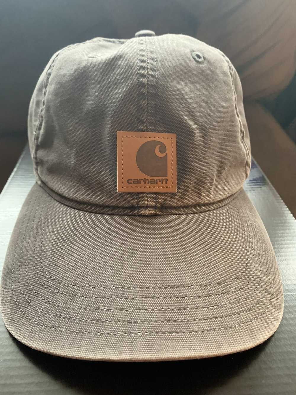 Carhartt Carhartt Grey Canvas Hat - image 1