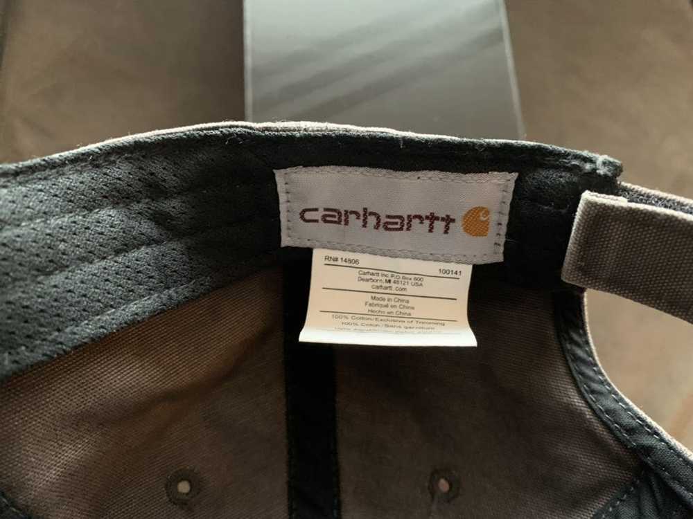 Carhartt Carhartt Grey Canvas Hat - image 4