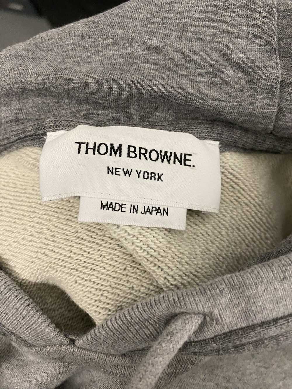 Thom Browne Thom Browne 4-Bar Tonal Fun-Mix Hoodie - image 9