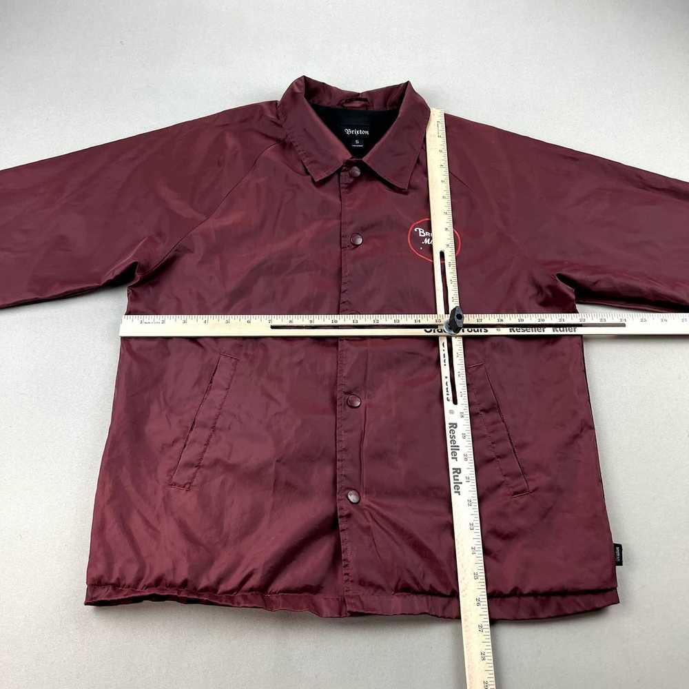 Brixton Birxton Coach Jacket Windbreaker Small Bu… - image 12